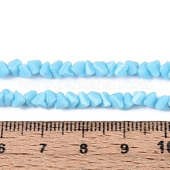 Непрозрачное стекло бисер нитей&nbsp;GLAA-N019-4mm-18