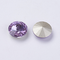 Стекло k9 остроконечное со стразами RGLA-E012-6mm-371