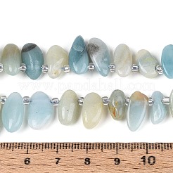 Натуральный цветок амазонитовые бусины пряди G-Z091-A36