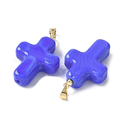 Лэмпворк ручной работы с латунными подвесками LAMP-I030-01G-06