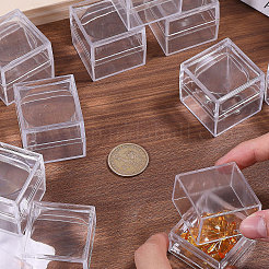 20 шт. прозрачные пластиковые кольцевые увеличительные коробки CON-CA0001-030