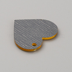 Прозрачные акриловые подвески&nbsp;LS-OACR-WH0016-15B-02