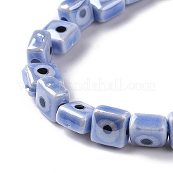 Бусины из фарфора и керамики ручной работы LAMP-B021-06H