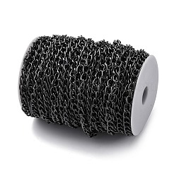 Оксидированные алюминиевые кубинские звенья цепи CHA-S002-03B