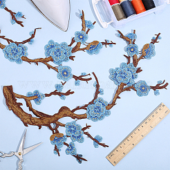 Нашивки на одежду из полиэстера&nbsp;PATC-WH0021-035A