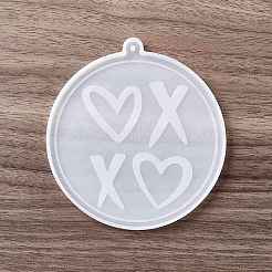 Силиконовые Молды для подвесок ко Дню Святого Валентина&nbsp;LS-DIY-J009-07B