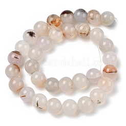 Нити из натурального дендритного агата&nbsp;G-A248-A07-02