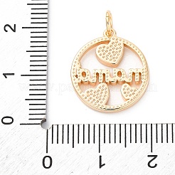 Латунные подвески ко дню матери&nbsp;KK-D360-19G