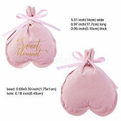 Подарочные пакеты на шнурке из бархата&nbsp;ABAG-CJC0003-02F