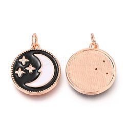 Латунные микропаве прозрачные подвески с фианитом ZIRC-B0004-10