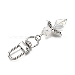 3 шт. подвесные украшения в виде ангела из стекла и акрила HJEW-JM04087