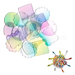 20шт 10 стиля акриловые пустые подвески&nbsp;DIY-CJC0002-012