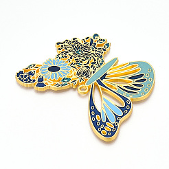 Подвески из эмалированного сплава с гальванопокрытием&nbsp;ENAM-N056-397-G