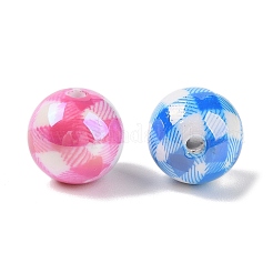 10шт цвета покрытия акриловые бусины&nbsp;OACR-S146-04