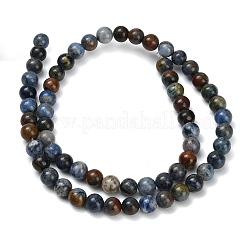 Натуральные нити из бисера&nbsp;G-F826-A01-6mm