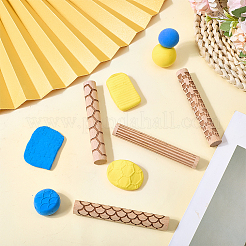 4 шт. 4 стиля палочек для печати из бука&nbsp;TOOL-CN0001-04