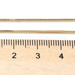 Ожерелья из нержавеющей стали 304 в виде змеиной цепи&nbsp;NJEW-A288D-1.2A-G