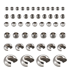 Обжимные бусины из нержавеющей стали 304 STAS-TA0004-11P