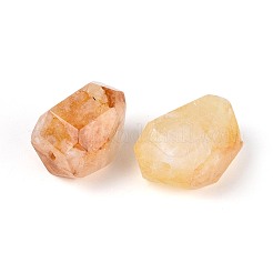 Бусины из натурального желтого гематоидного кварца/золотистого целебного кварца.&nbsp;G-N360-11A-03