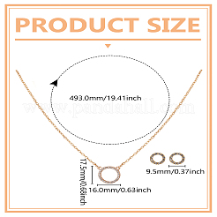 Комплекты из ожерелий и серег-гвоздиков из сплава со стразами и кристаллами для женщин&nbsp;SJEW-LP0001-29G