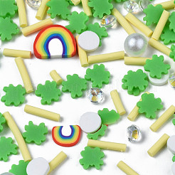 Кабошоны из полимерной глины ручной работы&nbsp;X-CLAY-N006-86