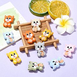 16шт 8 цвета силиконовые фокусные бусины&nbsp;SIL-CJ0001-79