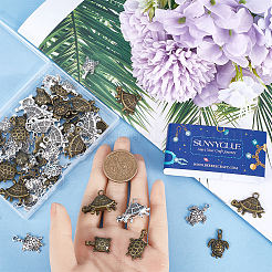 Подвески из сплава в тибетском стиле FIND-SC0007-31