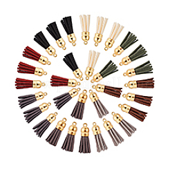 Искусственные замши кисточкой подвесные украшения&nbsp;FIND-PH0002-57B