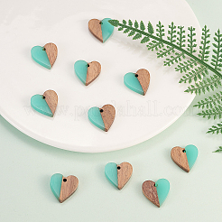 Подвески из смолы и дерева&nbsp;LS-RESI-CJC0001-19C