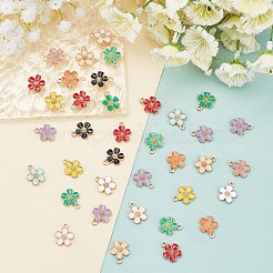 72 шт. 12 цвета экологически чистые подвески из цинкового сплава&nbsp;FIND-PH0002-56