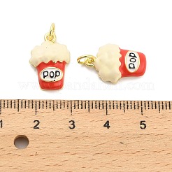 Латунь эмаль подвески&nbsp;KK-H527-33G