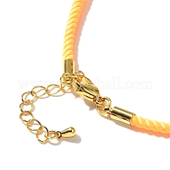 Изготовление ожерелья из нейлонового миланского шнура MAK-M028-01G-27