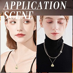 9 шт. 3 стиля эмалевых подвесок из хирургической нержавеющей стали 316 STAS-BBC0007-94