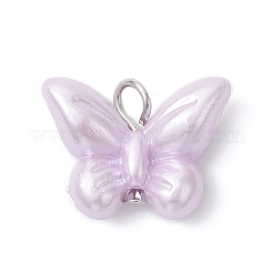 Подвески из непрозрачного акрила с имитацией жемчуга&nbsp;PALLOY-JF04296-01