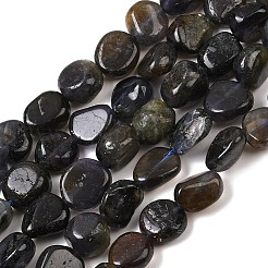 Нити из натурального иолита / кордиерита / дихроита G-A284-A02-03