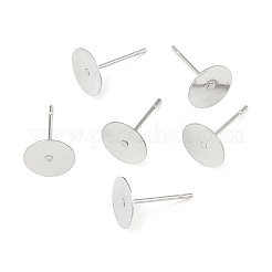 Фурнитура для сережек-гвоздиков из нержавеющей стали марки 304&nbsp;STAS-S028-37