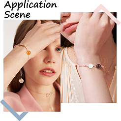 Непрозрачные акриловые бусины&nbsp;SACR-PA0001-04B-01