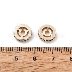 Латунные микро проложить кубического циркония бусы KK-R216-10C-KCG01