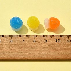 10 шт. светящийся смоляной грибной орнамент&nbsp;RESI-FS0001-60B