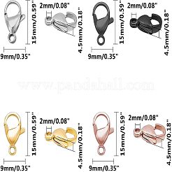 Вакуумное покрытие pvd нержавеющая сталь 304 карабины-лобстеры STAS-UN0007-65