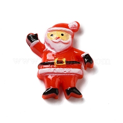 Кабошоны из непрозрачной смолы на рождество RESI-K019-50