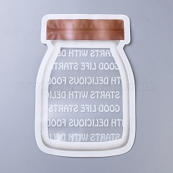 Многоразовые пакеты с застежкой-молнией в форме бутылки&nbsp;LS-OPP-Z001-05-B