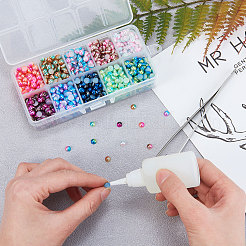 Акрил имитация жемчуга кабошоны&nbsp;OACR-CJ0001-03