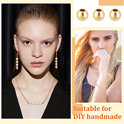 400 шт. Латунные дистанционные бусины&nbsp;KK-BC0003-14