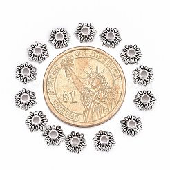 Крышки для бусин тибетского стиля&nbsp;LFH10352Y-NF