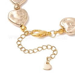 Браслеты из пластиковых бусин Heart CCB&nbsp;BJEW-JB13008-01