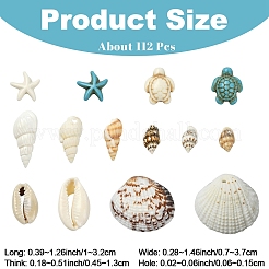 Наборы для самостоятельного изготовления панциря морской черепахи и морской звезды&nbsp;DIY-YW0017-07