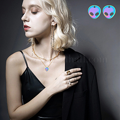 12 шт. ионное покрытие (IP) 201 подвески из нержавеющей стали STAS-UN0045-65