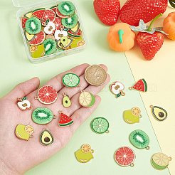 54шт 9 стиля подвески из сплава с эмалью&nbsp;ENAM-GA0001-11