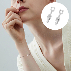 6 шт. латунные раскладывающиеся застежки KK-FH0007-43B